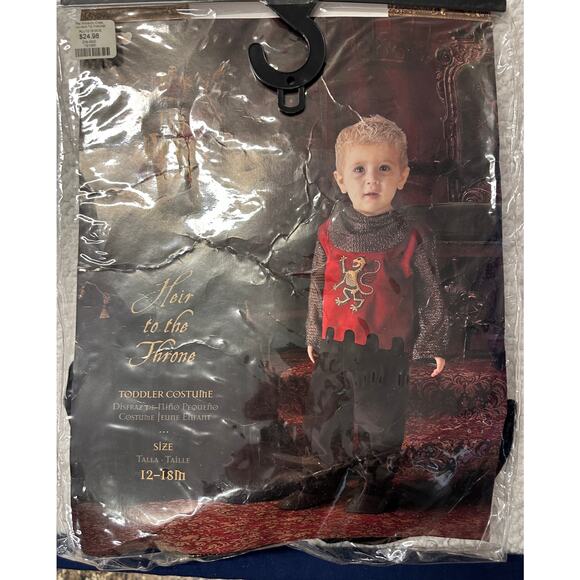The Wizards Chest on Heir To Throne Costume Toddler 12-18 Months - Picture 1 of 5